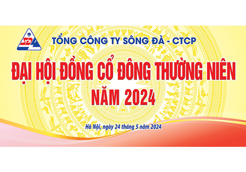 Công bố Thông tin Đại hội cổ đông TCT Sông Đà năm 2024.